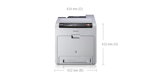 Samsung CLP-610ND laser printer Colour – image 4