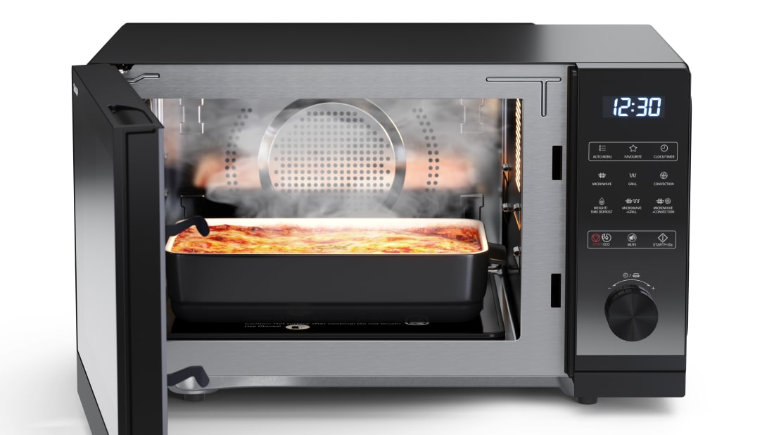 Sharp YC-GC52BE-B microwave Black Combination microwave Countertop – image 3