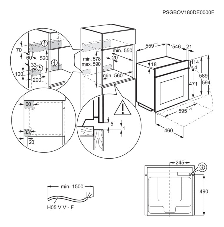 AEG OU5AE20AK + IEB64000XB – image 2