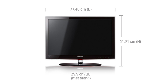 Samsung UE32C4000PH 81.3 cm (32") HD Black, Red, Silver 400 cd/m² – image 2