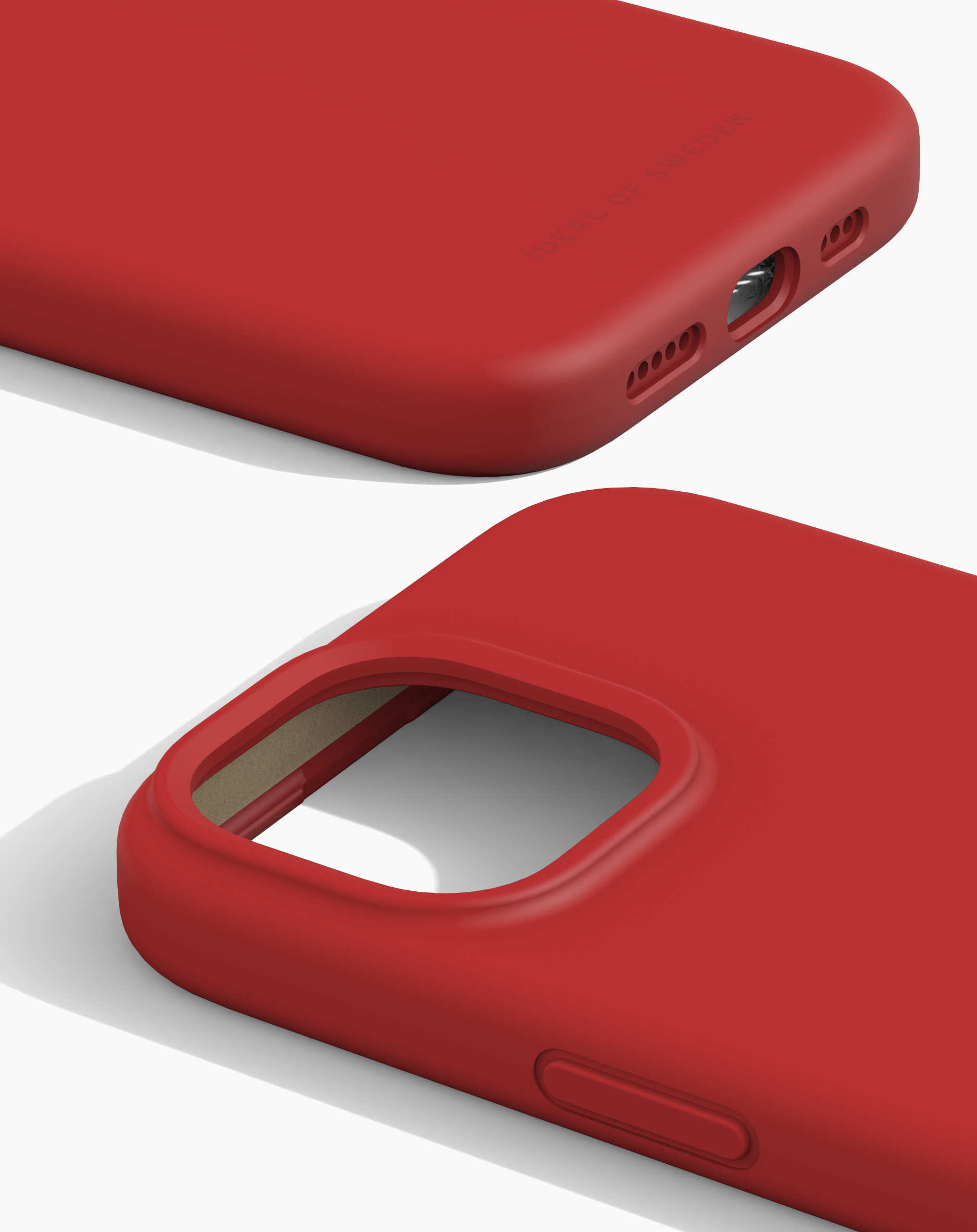 iDeal of Sweden Silicone Case iPhone 13 / 14 / 15 / Red – image 2
