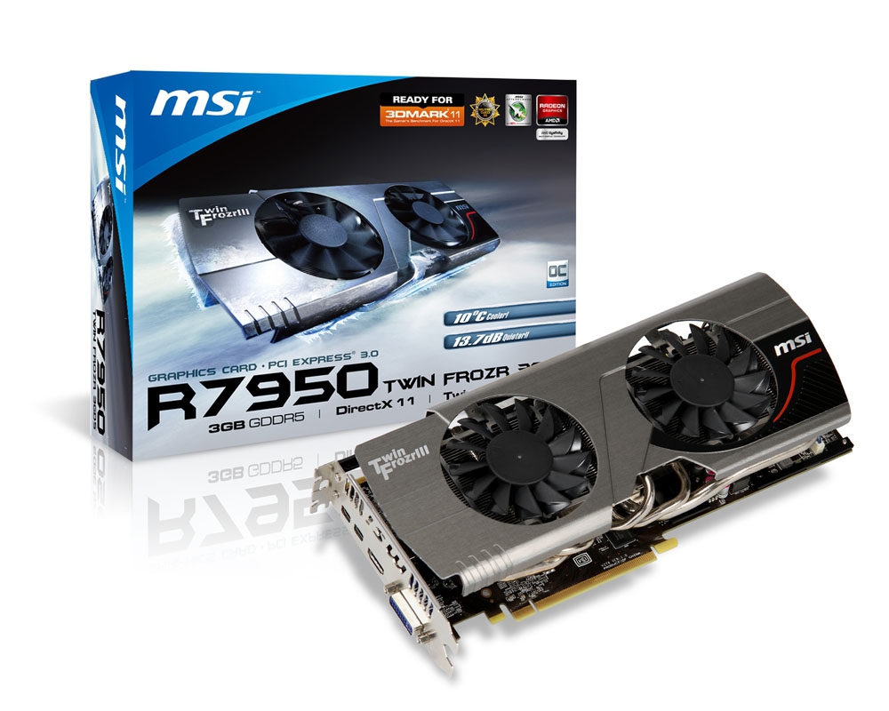 MSI V276-013R graphics card AMD Radeon HD7950 – image 5