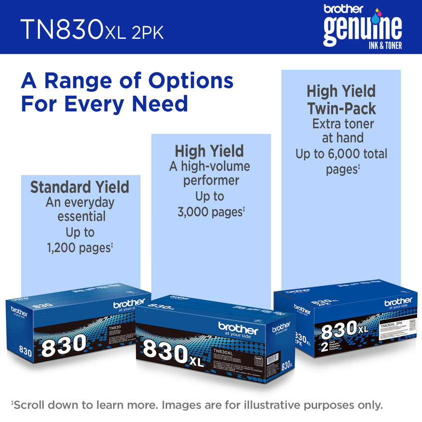 Brother TN-830XL2PK toner cartridge 2 pc(s) Original Black – image 6