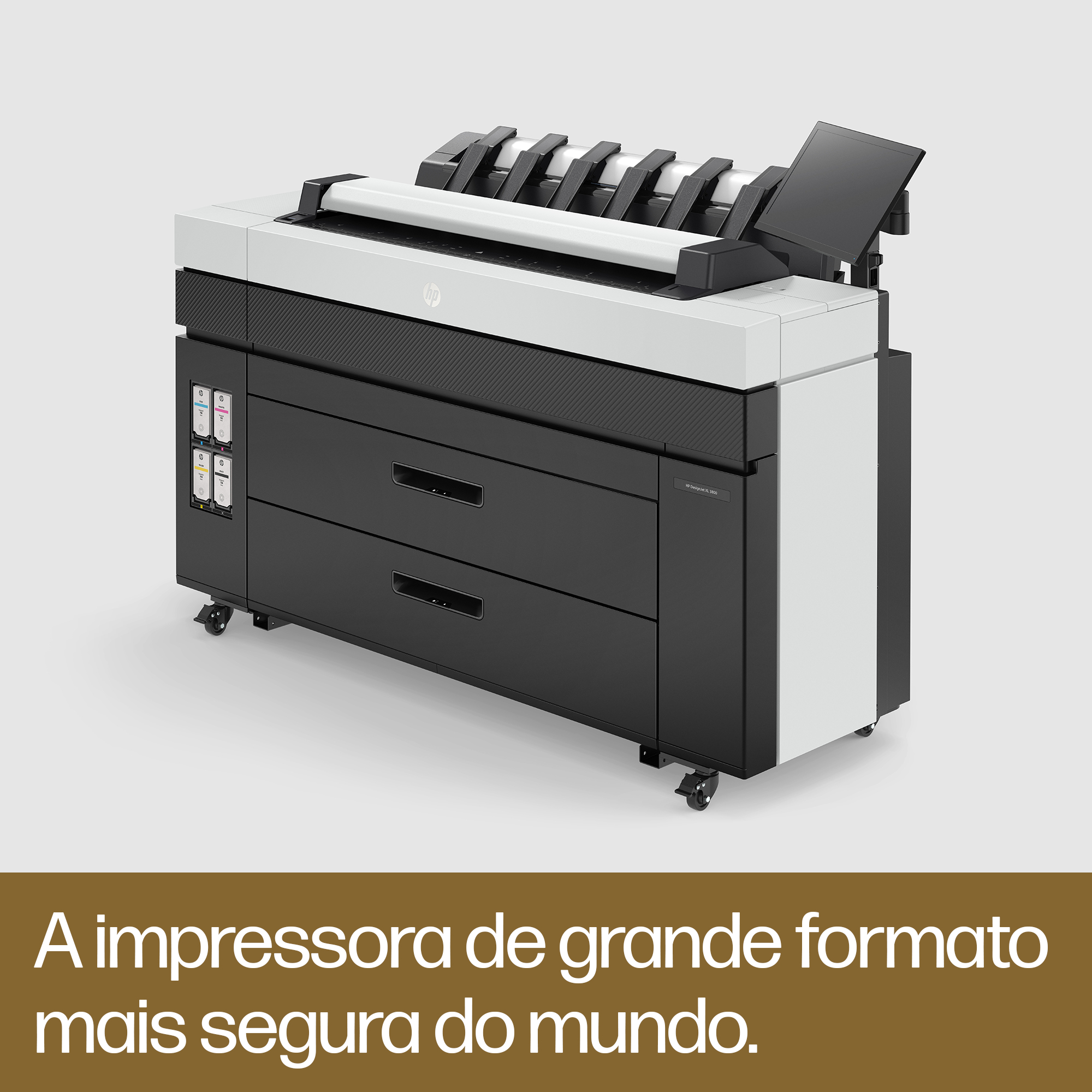HP Multifunções DesignJet XL 3800 (36 pol.) — miniatura 5