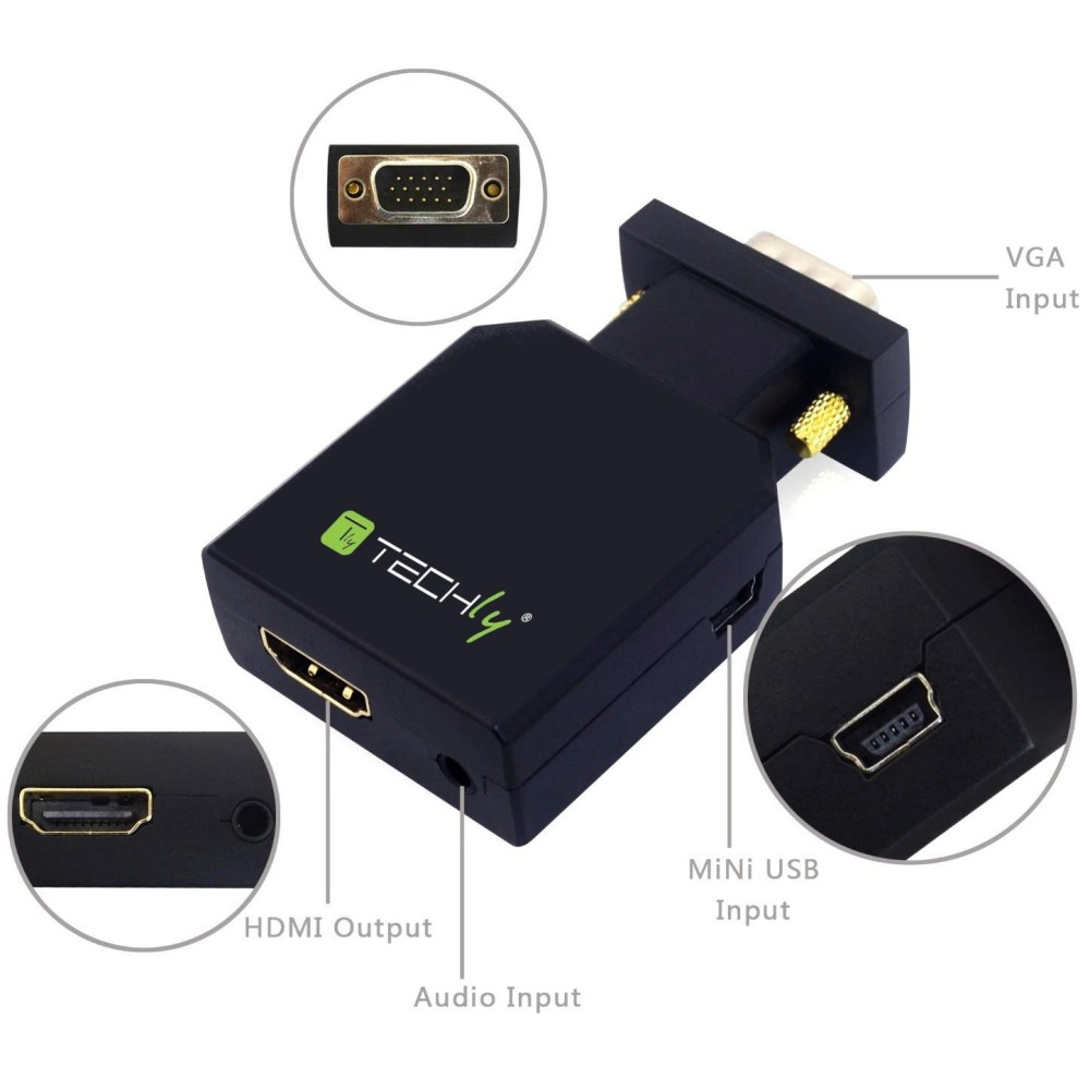 Techly IDATA VGA-HDMINI – image 4