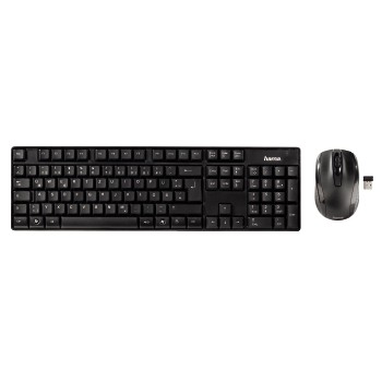 Hama 75053818 keyboard Mouse included Home RF Wireless Black – image 2