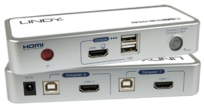 Lindy 42339 KVM switch Silver