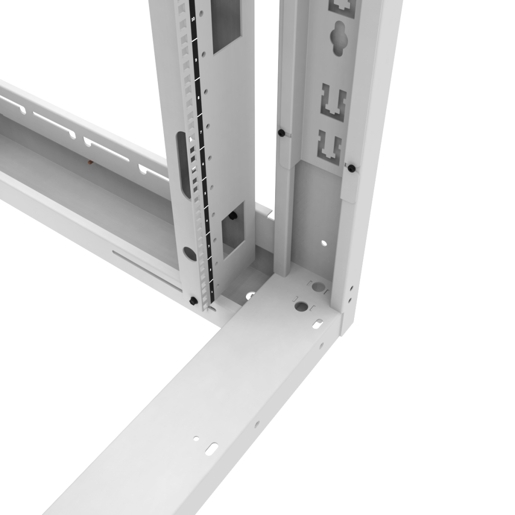 Vertiv GL52UG2EZ-3042-W-MSS rack cabinet 52U Floor mounted rack White – image 3