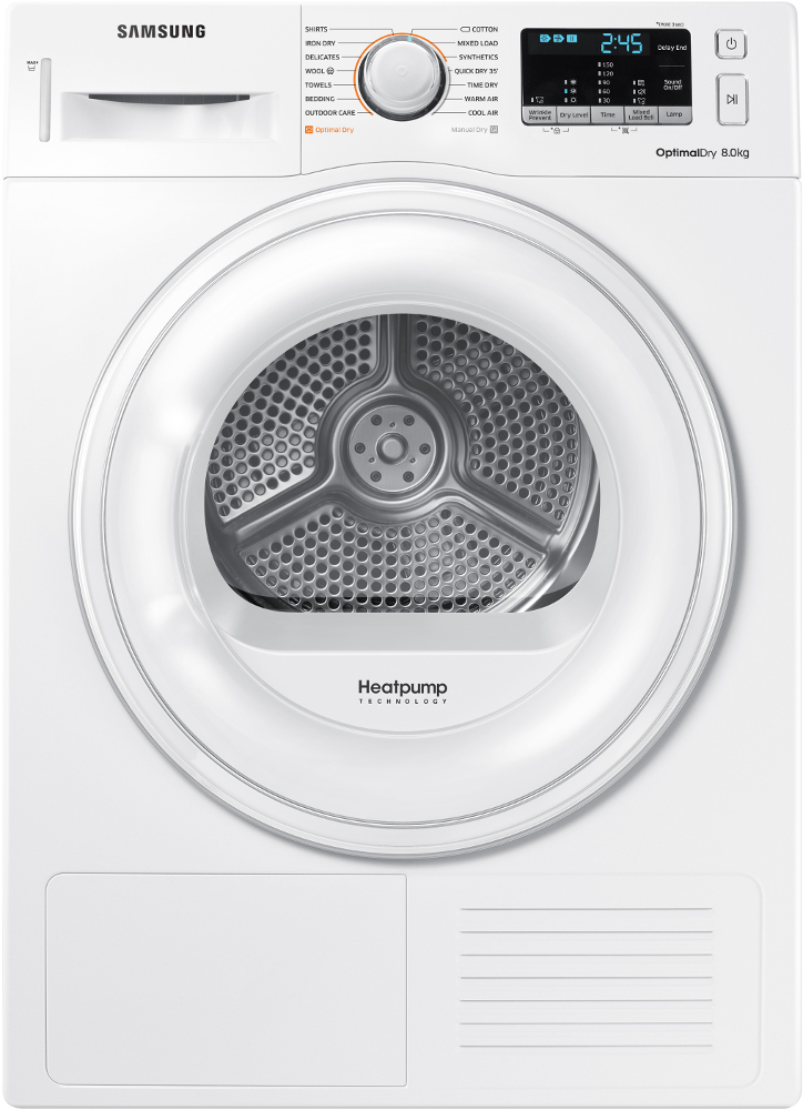 Samsung DV80M50101W tumble dryer Freestanding Front-load – image 1
