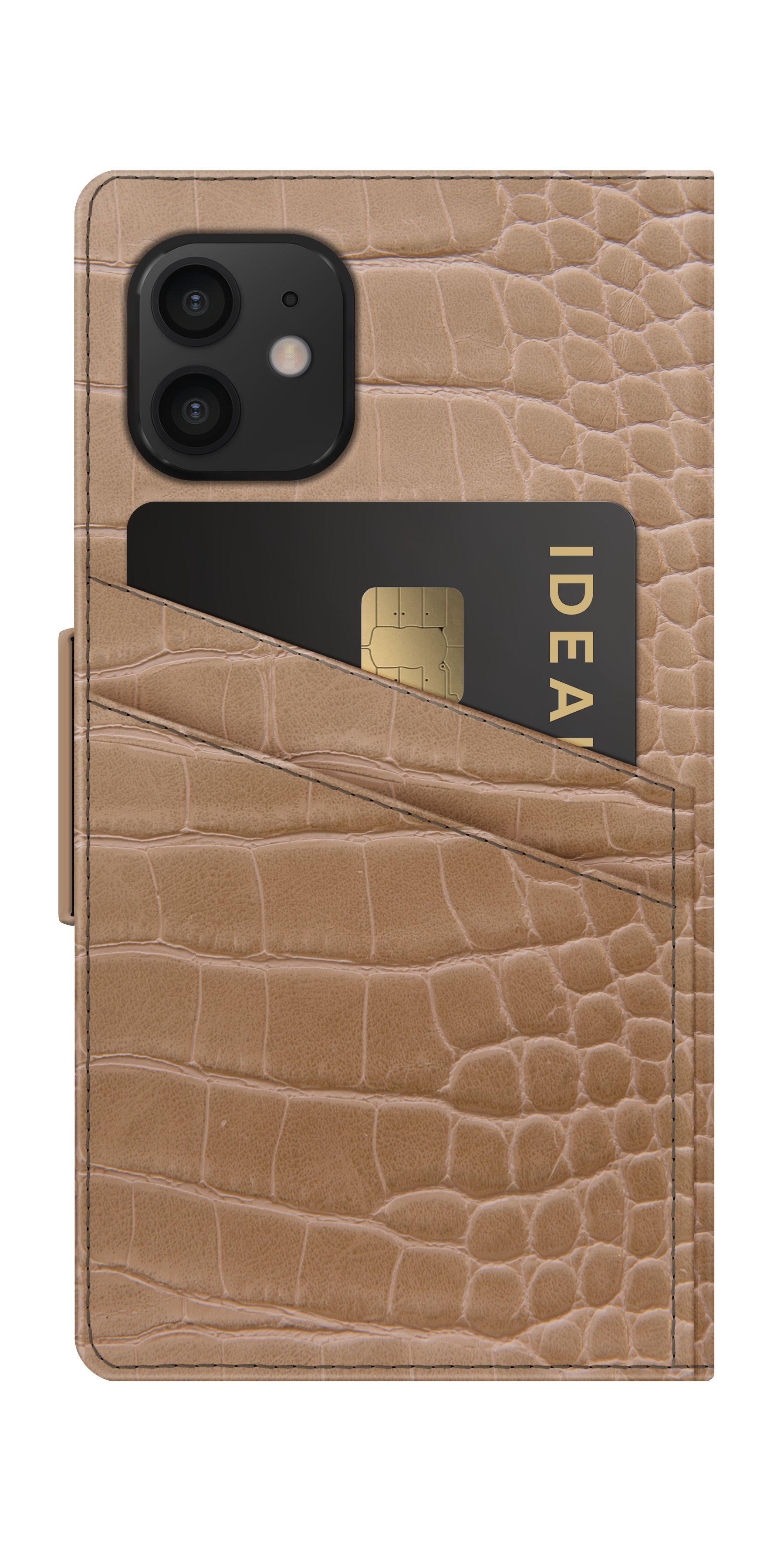 iDeal of Sweden Atelier Wallet iPhone 12/12P Camel Croco – image 6