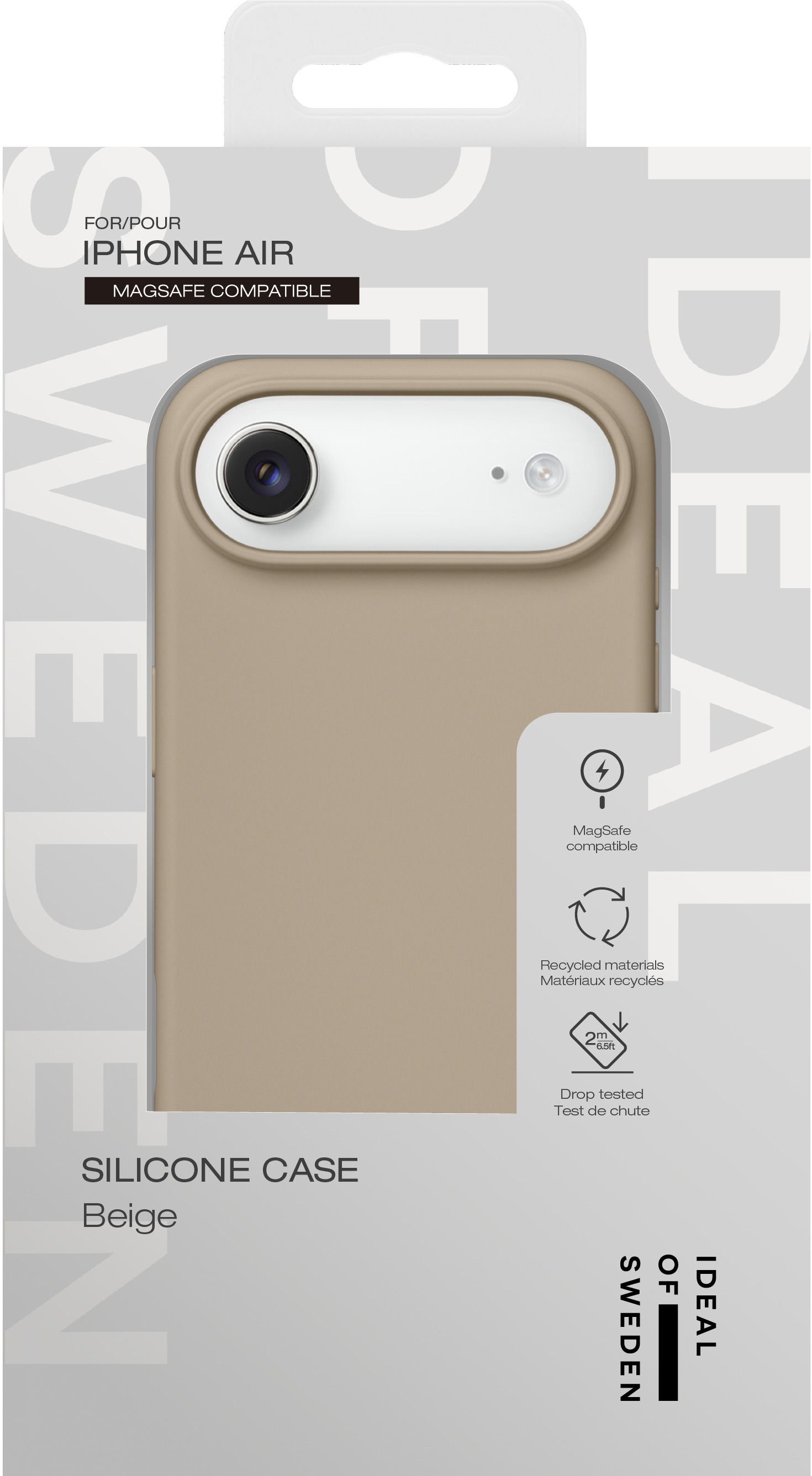 iDeal of Sweden Silicone Case MagSafe iPhone Air Perfect Beige – image 6