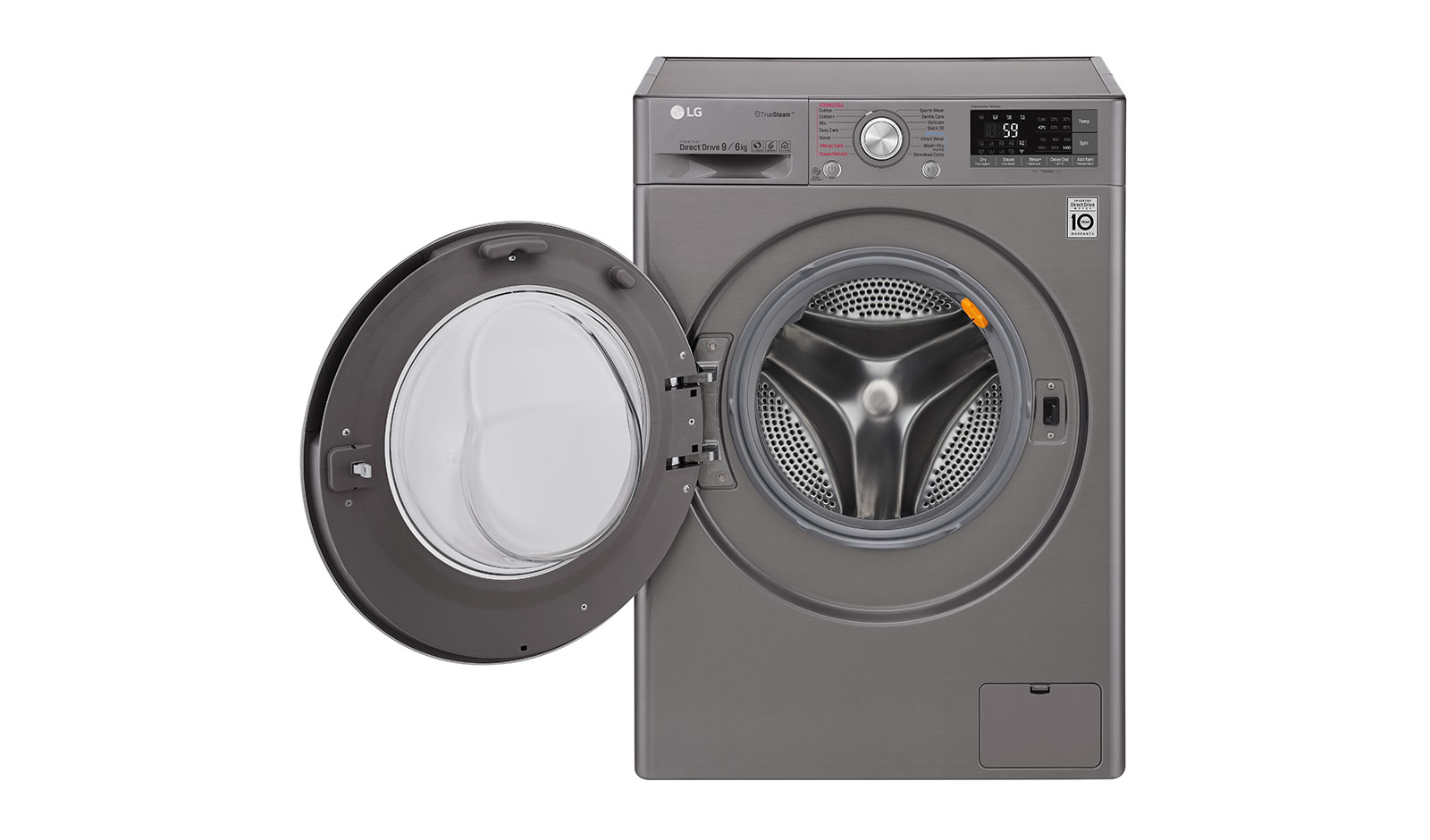 LG F4J8FH2S washer dryer Freestanding Front-load Stainless steel – image 8