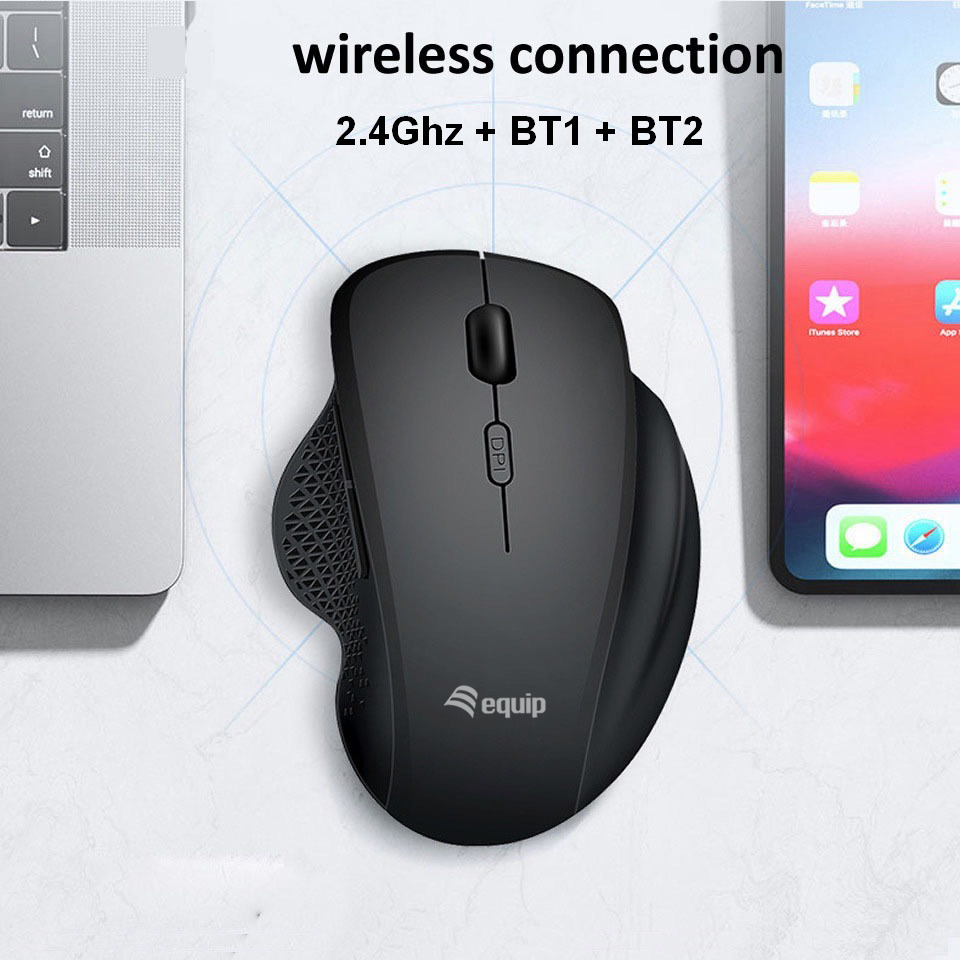 Equip 6-Button Dual Mode Wireless mouse, Rechargeable – image 8