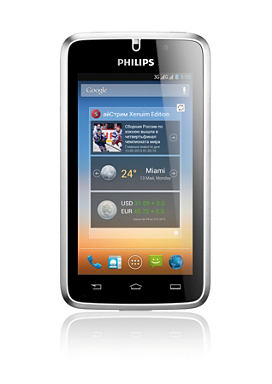 Philips Xenium W8500 smartphone