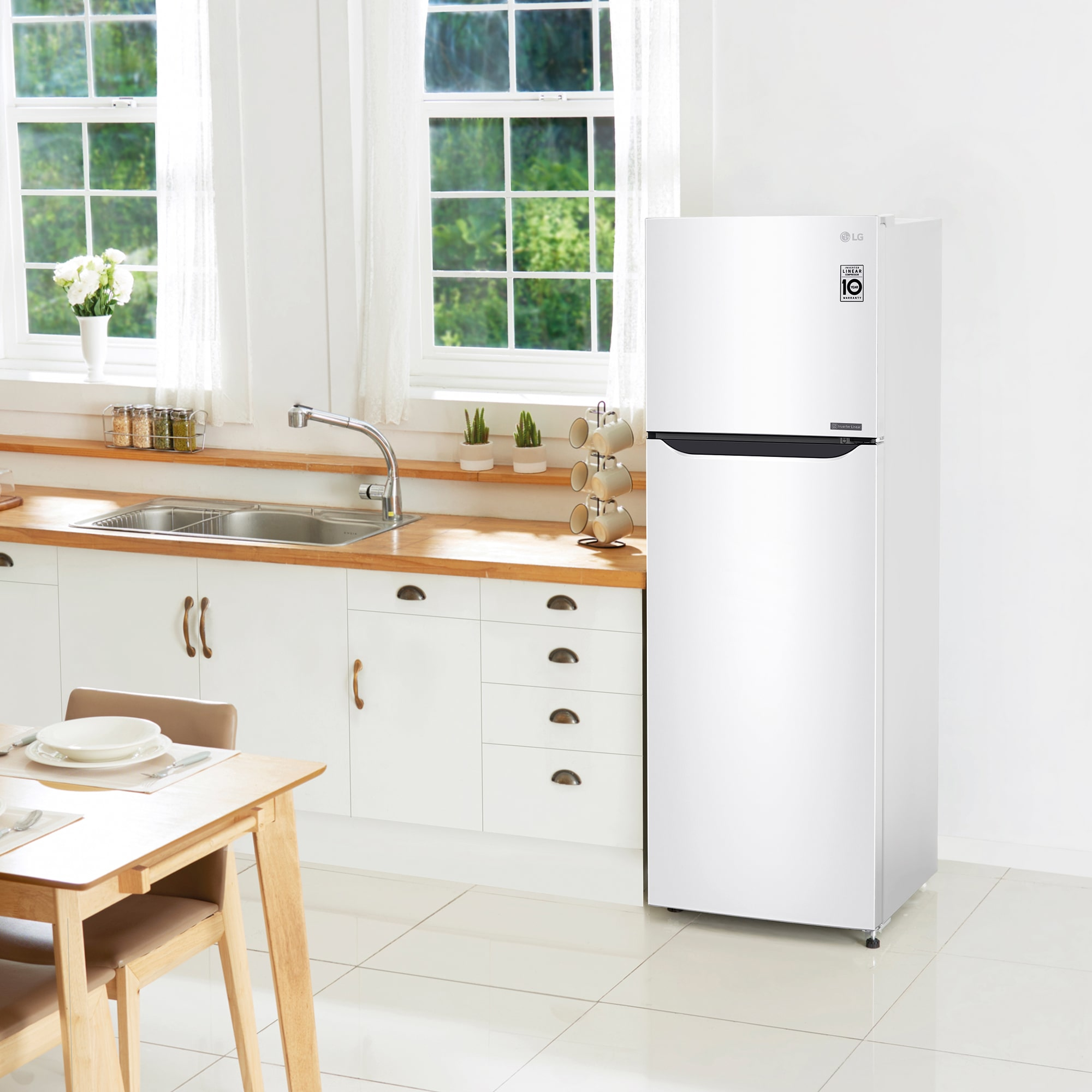 LG GTB382SHCMD fridge-freezer Freestanding – image 5