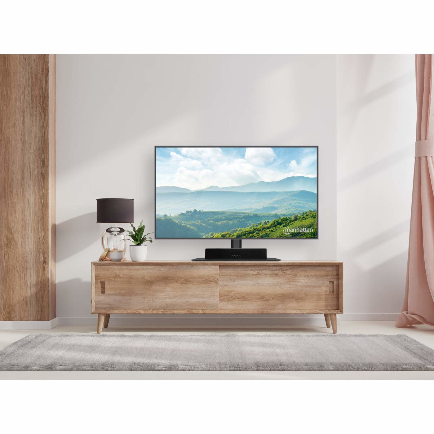 Manhattan Desk Mount for TV & Monitors (Stand Assembly, Height Adjustable), For screens: – image 7