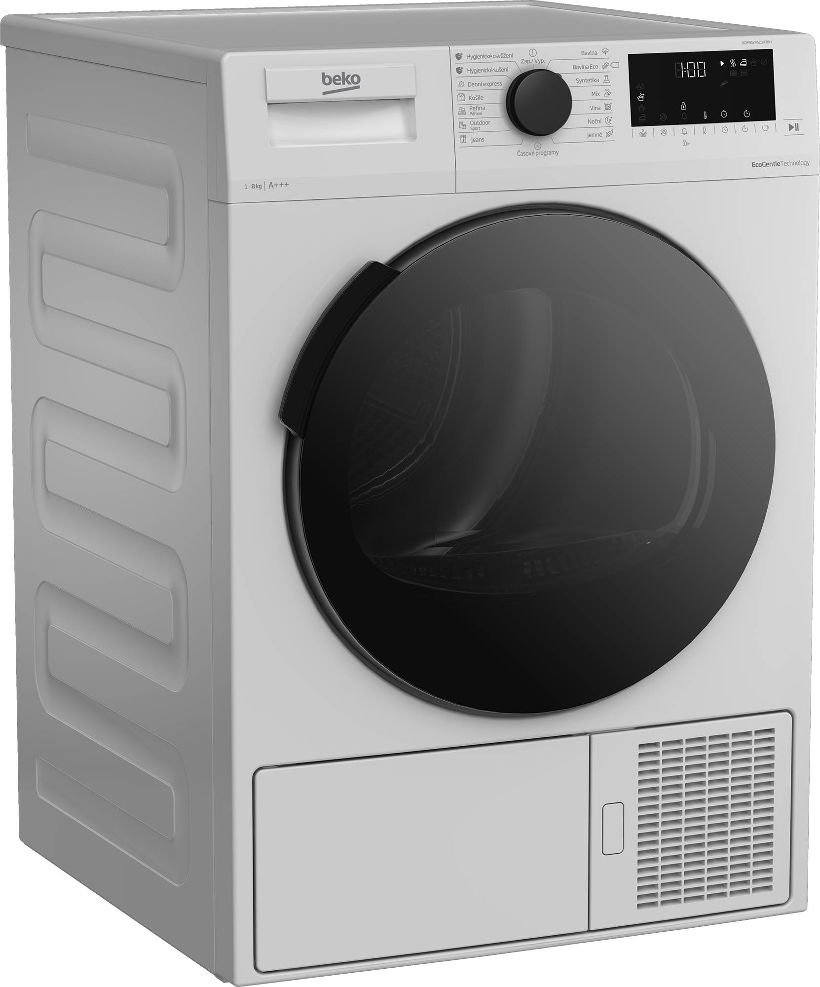 Beko XDF85245CSH3BH tumble dryer Freestanding Front-load – image 3