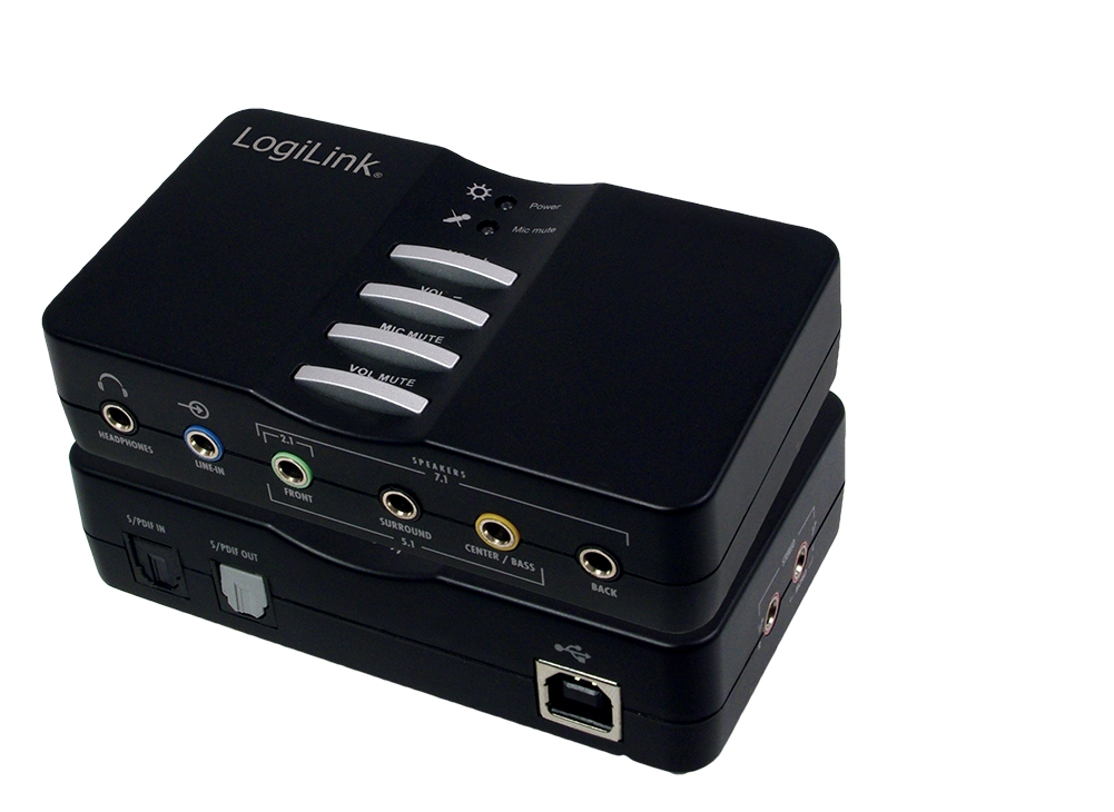 LogiLink USB Sound Box Dolby 7.1 8-Channel – image 3