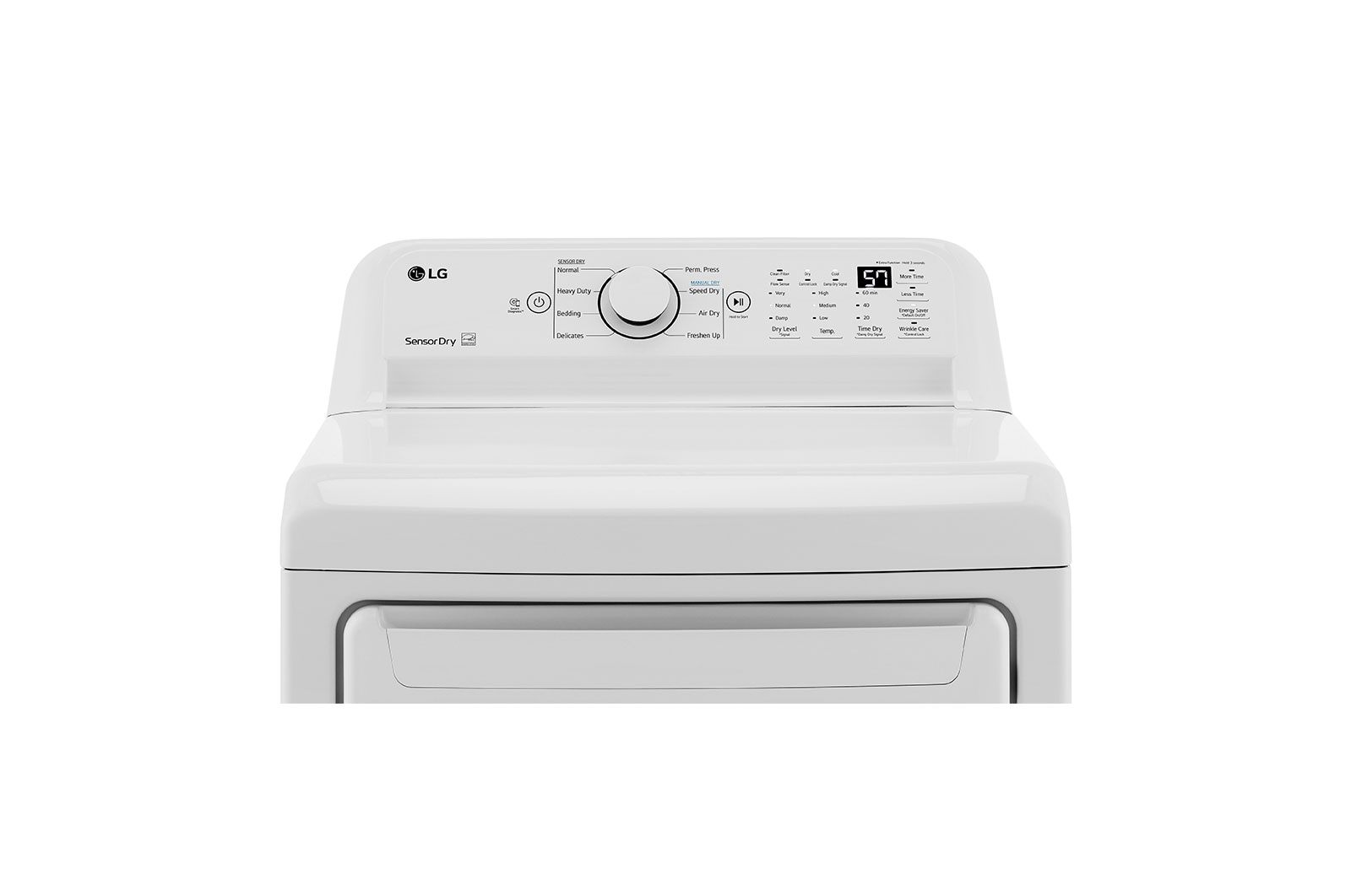 LG DT25WTGK tumble dryer Freestanding Front-load – image 3