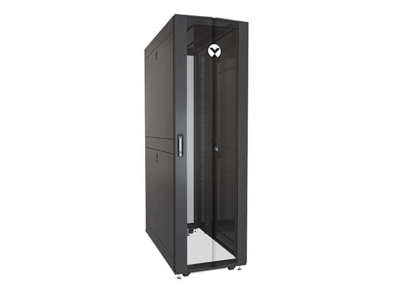 Vertiv VR Rack 3300 42U Freestanding rack Black – image 1
