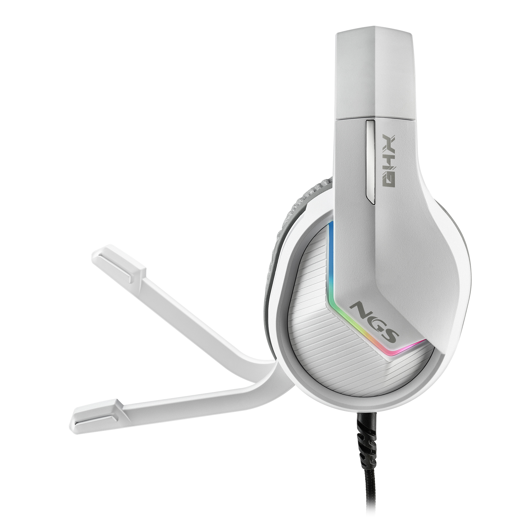 NGS GHX-515 Headset Wired Head-band Gaming USB Type-A White – image 4