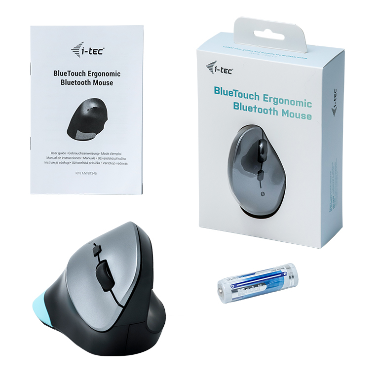 i-tec Bluetooth Ergonomic Optical Mouse BlueTouch 245 – image 4