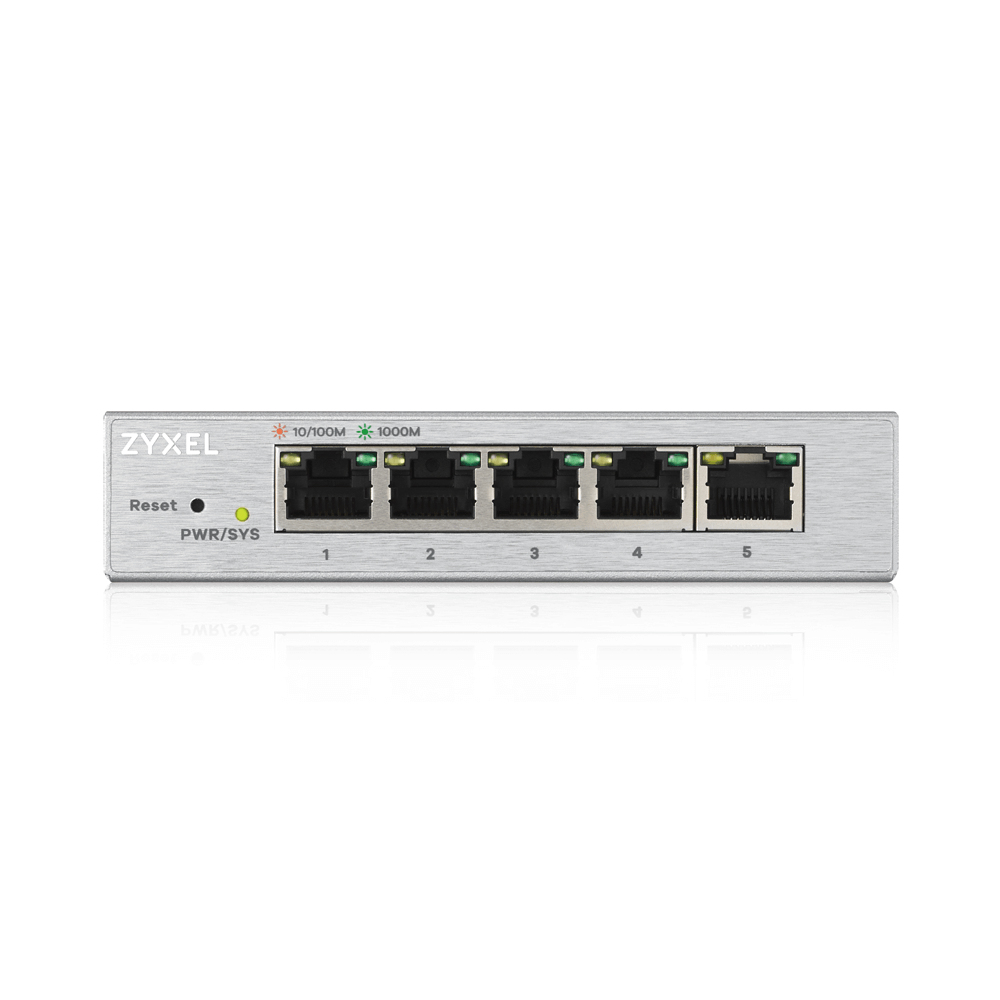 Zyxel GS1200-5 Managed Gigabit Ethernet (10/100/1000) Silver – image 3