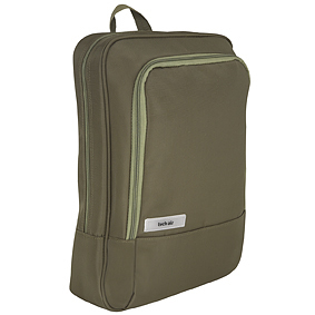 Techair Z0707 39.6 cm (15.6") Backpack case Green
