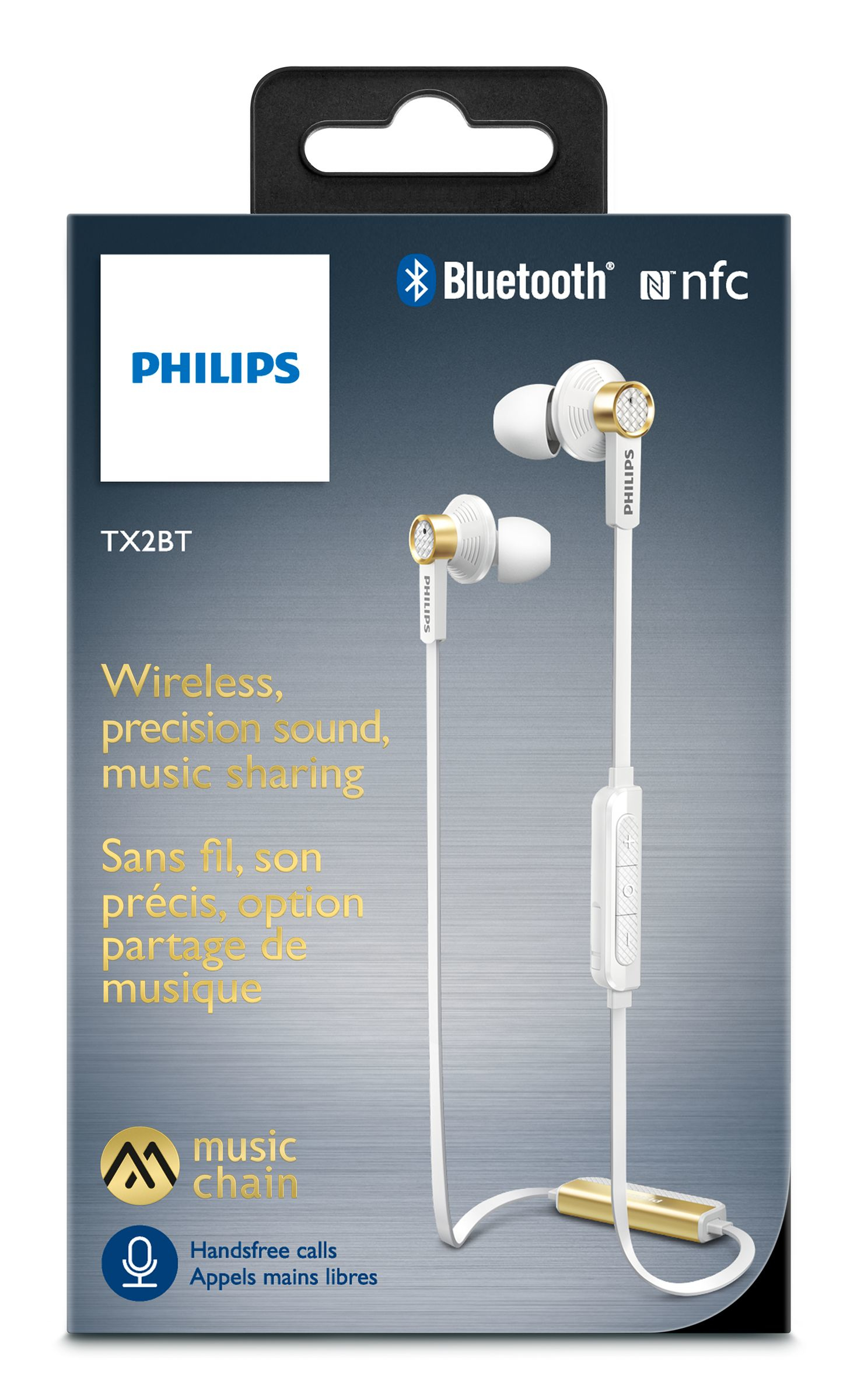 Philips Wireless Bluetooth® headphones TX2BTWT/27 – image 2