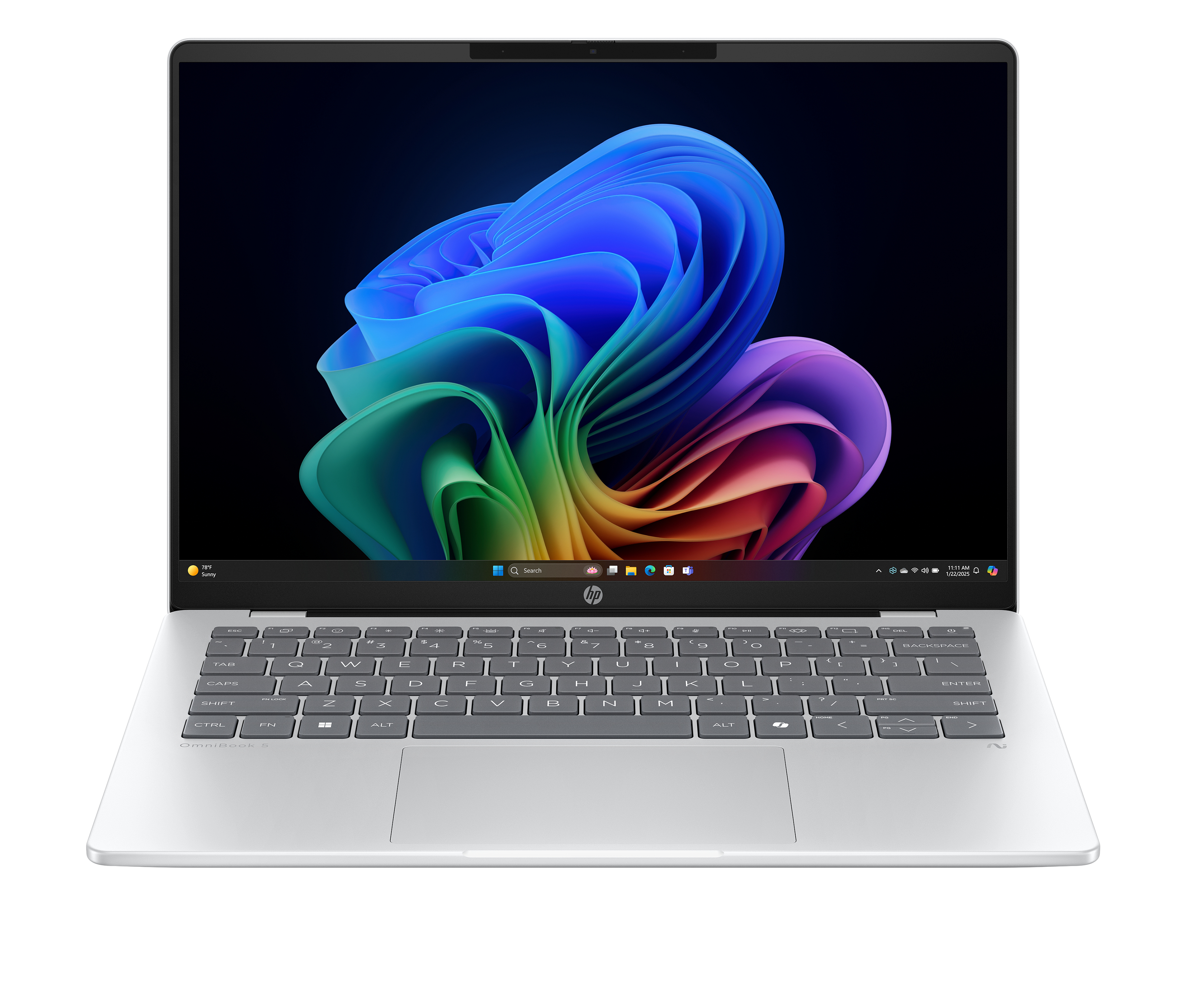 HP OmniBook 5 OLED 14-he0354ng, Copilot+ PC - 14 Zoll Snapdragon X X1-26-100 16 GB 512 Adreno™ Onboard Graphics Windows 11 Home
