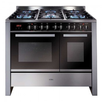 CDA RV1002SS cooker Freestanding cooker Natural gas Gas Stainless steel