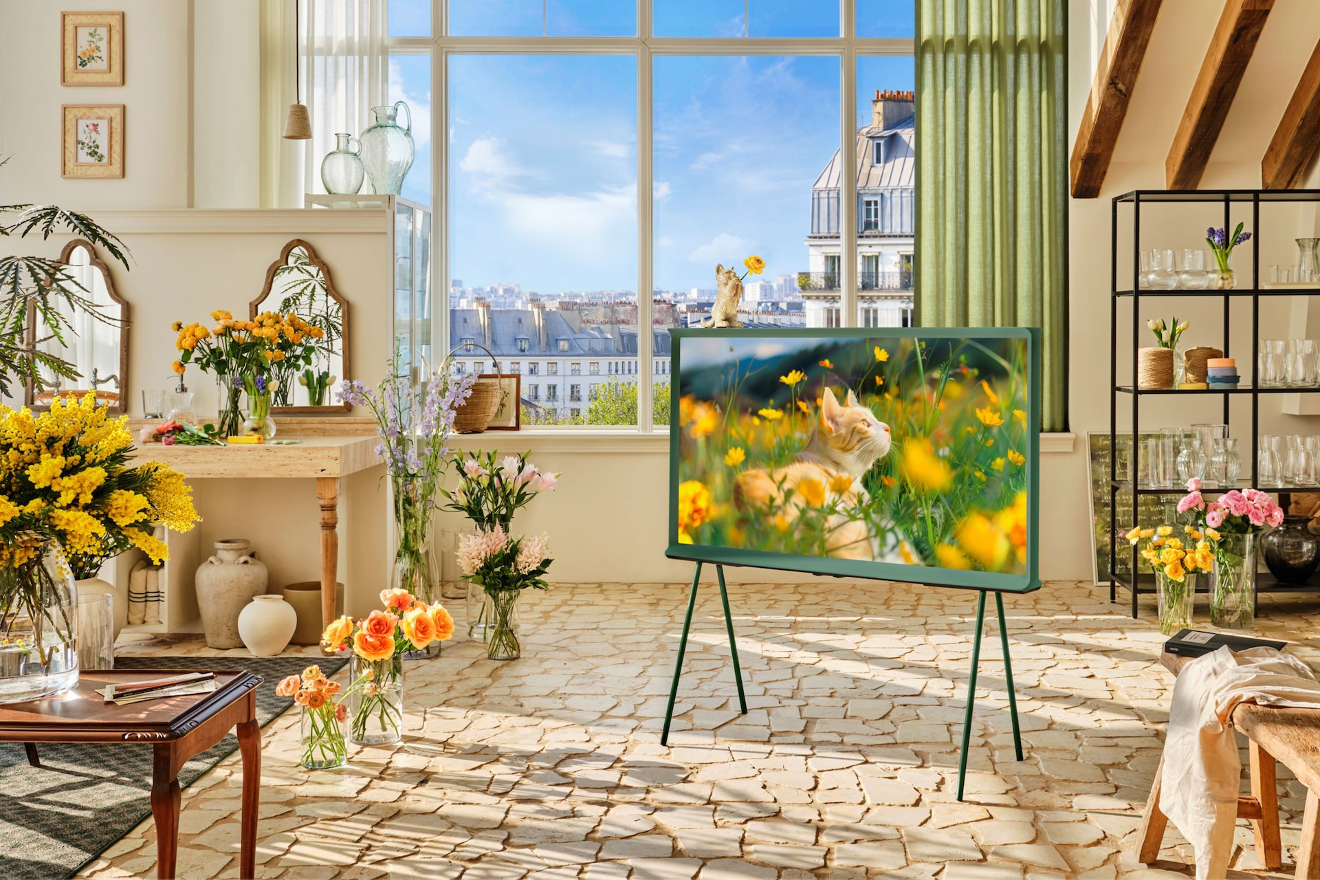 TV QLED SAMSUNG The Serif TQ43LS01D Vert 2024 — photo 10