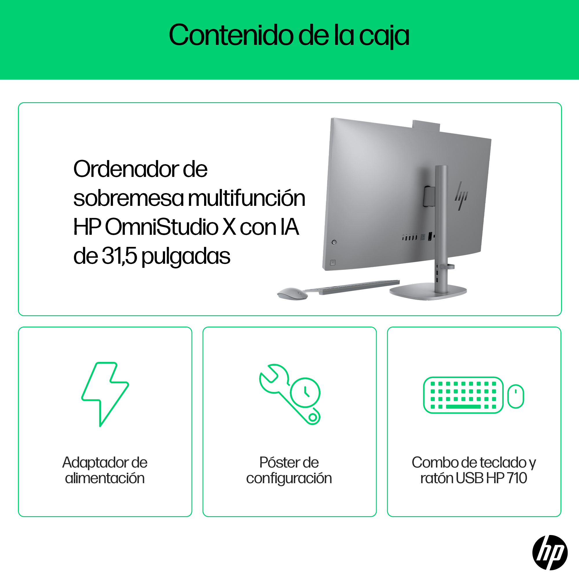 PC All in One HP OmniStudio X 32-c0021ns - imagen 6