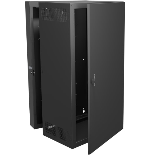 Middle Atlantic CWR-26-22SD rack cabinet 26U Wall mounted rack Black