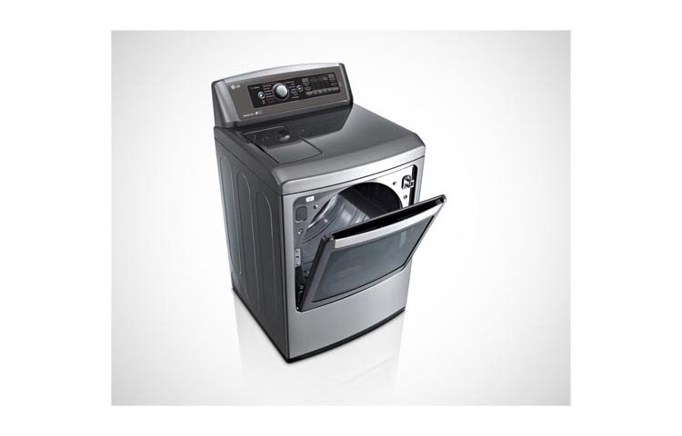 LG DLEX5780VE tumble dryer Freestanding Top-load Graphite – image 3
