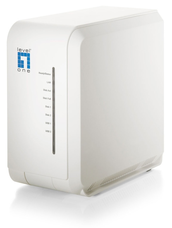 LevelOne 2-Bay Gigabit Network Storage