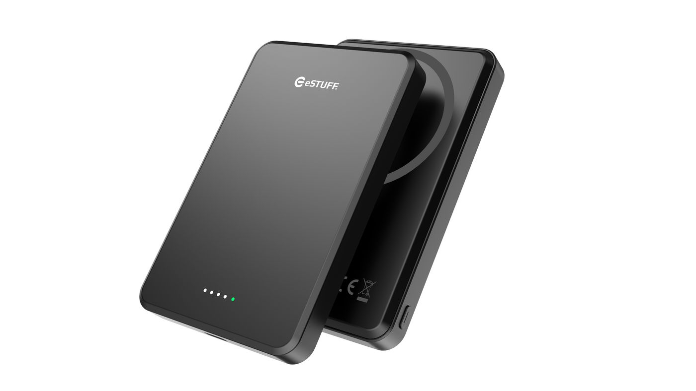 eSTUFF ES641101 power bank Wireless charging Black – image 4