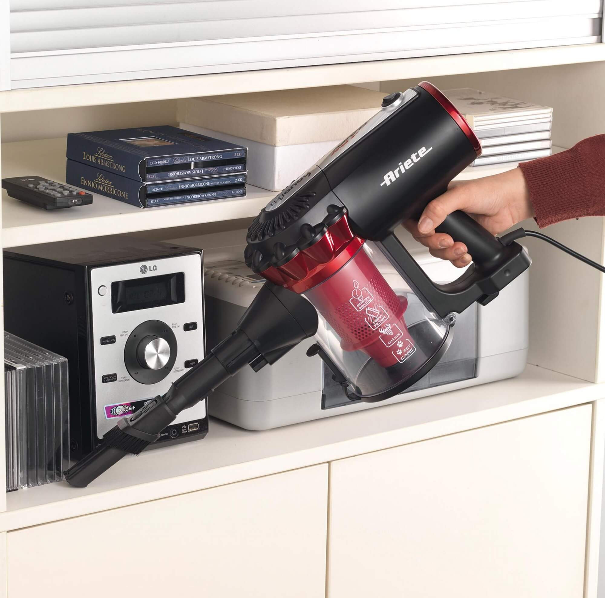 Ariete 00P275900AR0 stick vacuum/electric broom AC Dry HEPA Bagless – image 4