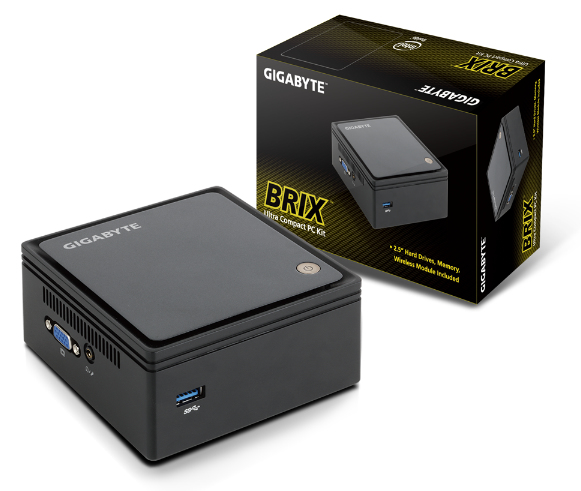GIGABYTE GB-BXBT-1900-1/4 PC/workstation barebone UCFF Black J1900 BGA 1170 – image 5