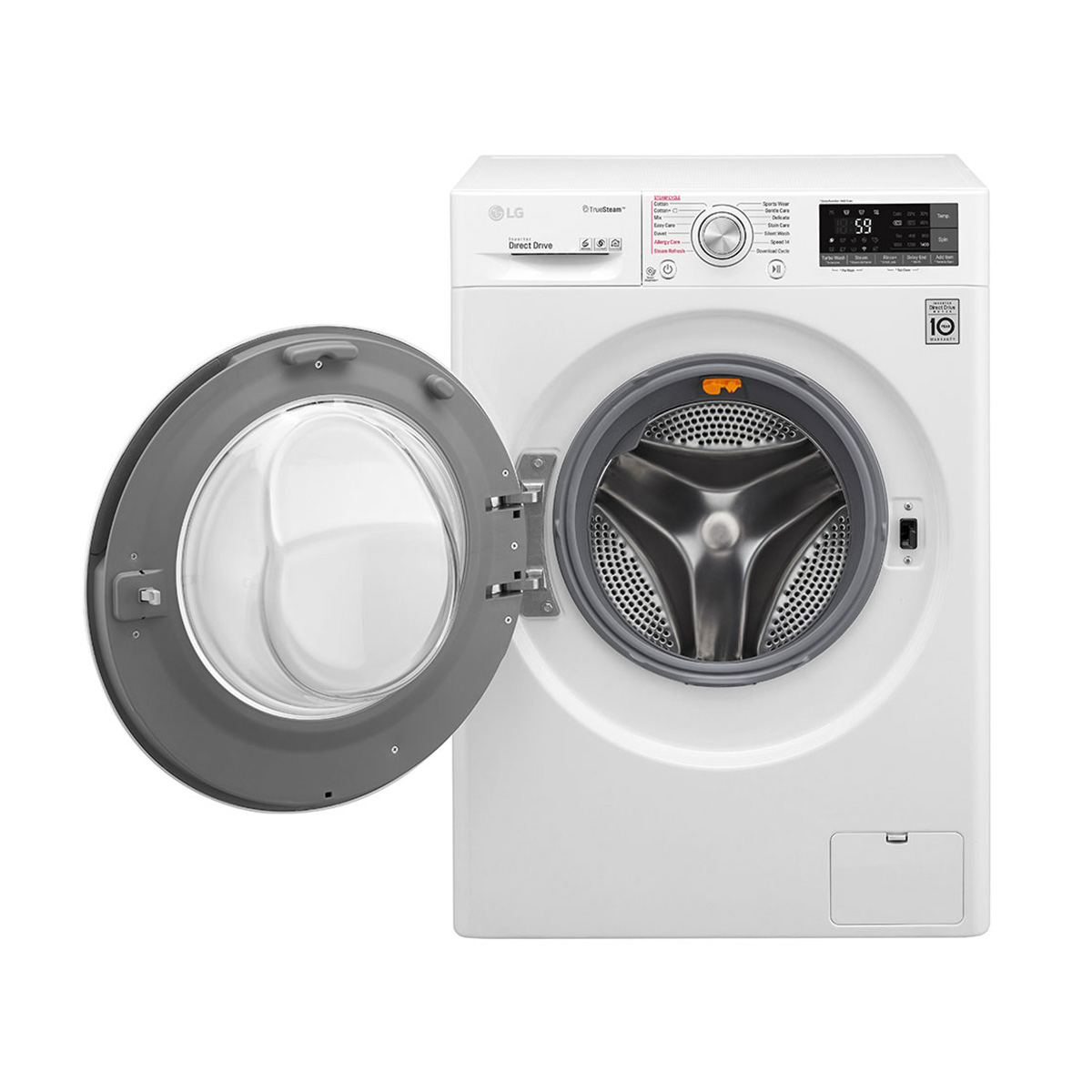 LG F4J8VS2W washing machine Front-load – image 7