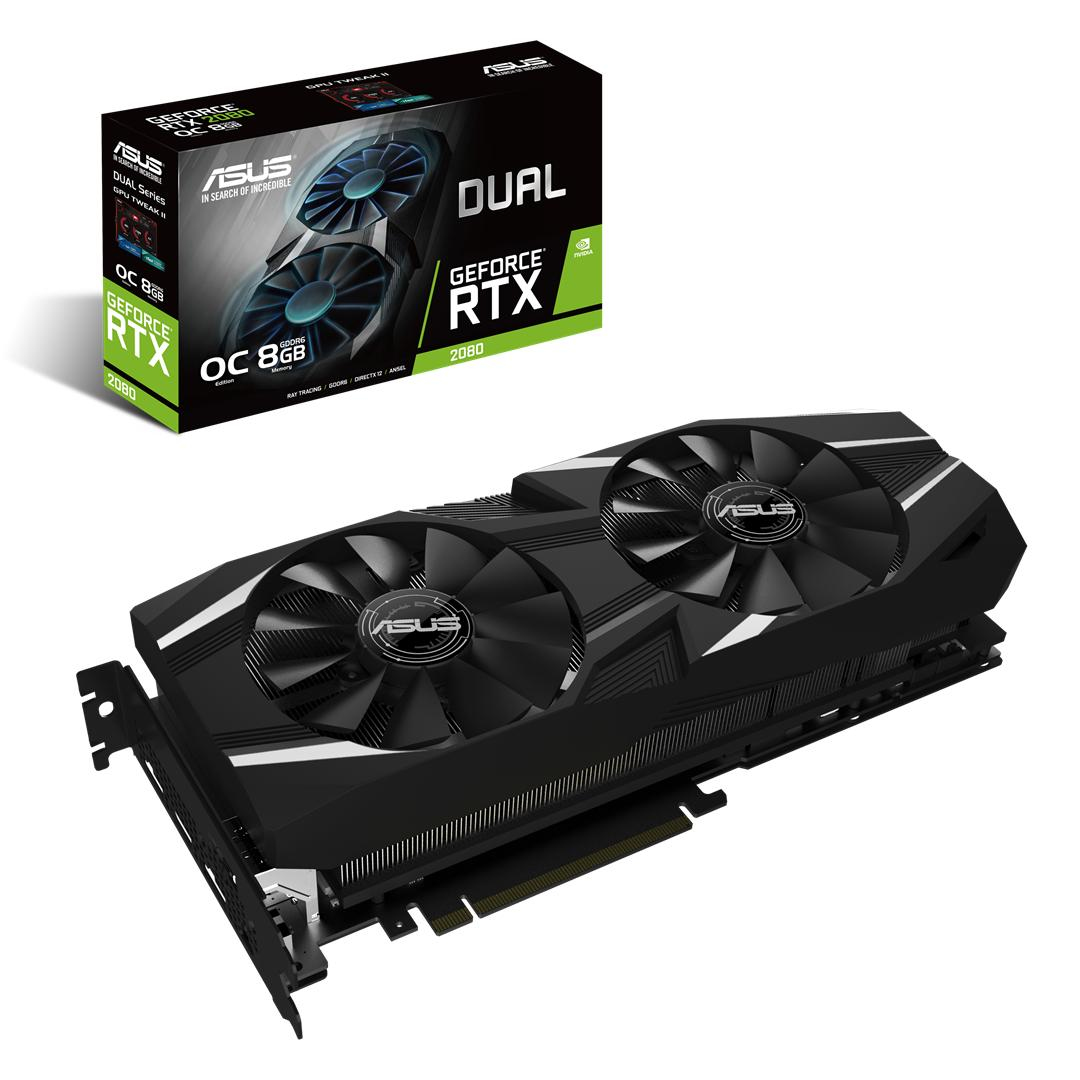 ASUS DUAL-RTX2080-O8G NVIDIA GeForce RTX 2080