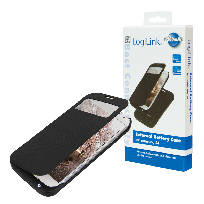 LogiLink PA0072 mobile phone case Flip case Black – image 8