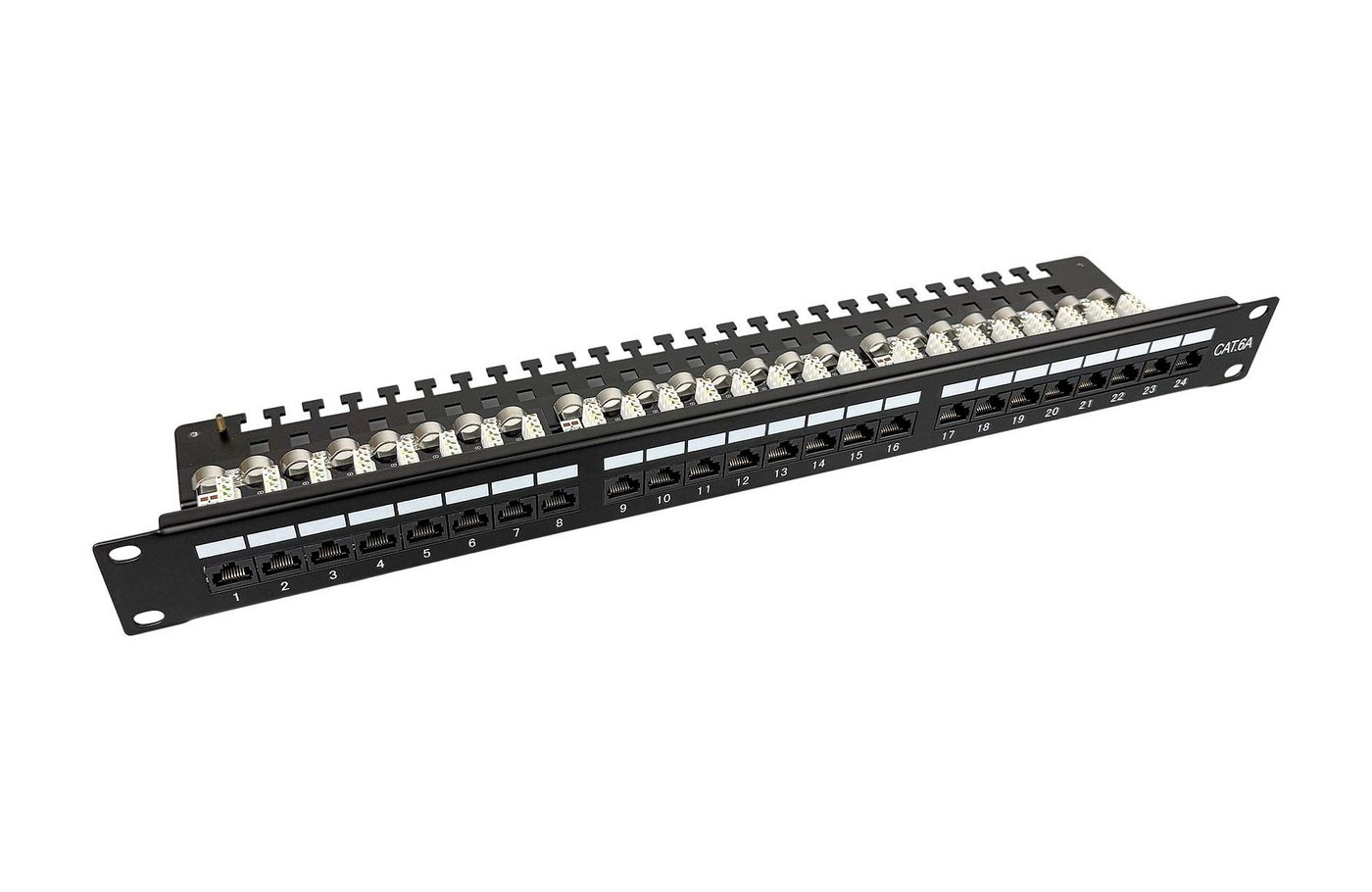 Lanview LVR-CAT6A-UTP-LSA computer case Black – image 2