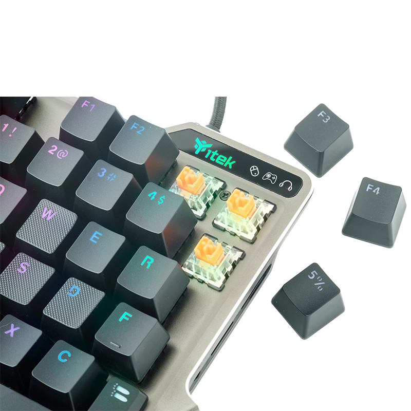 itek X40 keyboard Gaming USB English Black – image 9