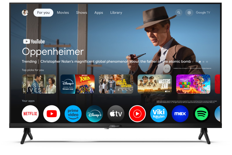 TV QLED 32 SHARP Aquos 32GF3265E Full HD Smart TV Design élégant — photo 2
