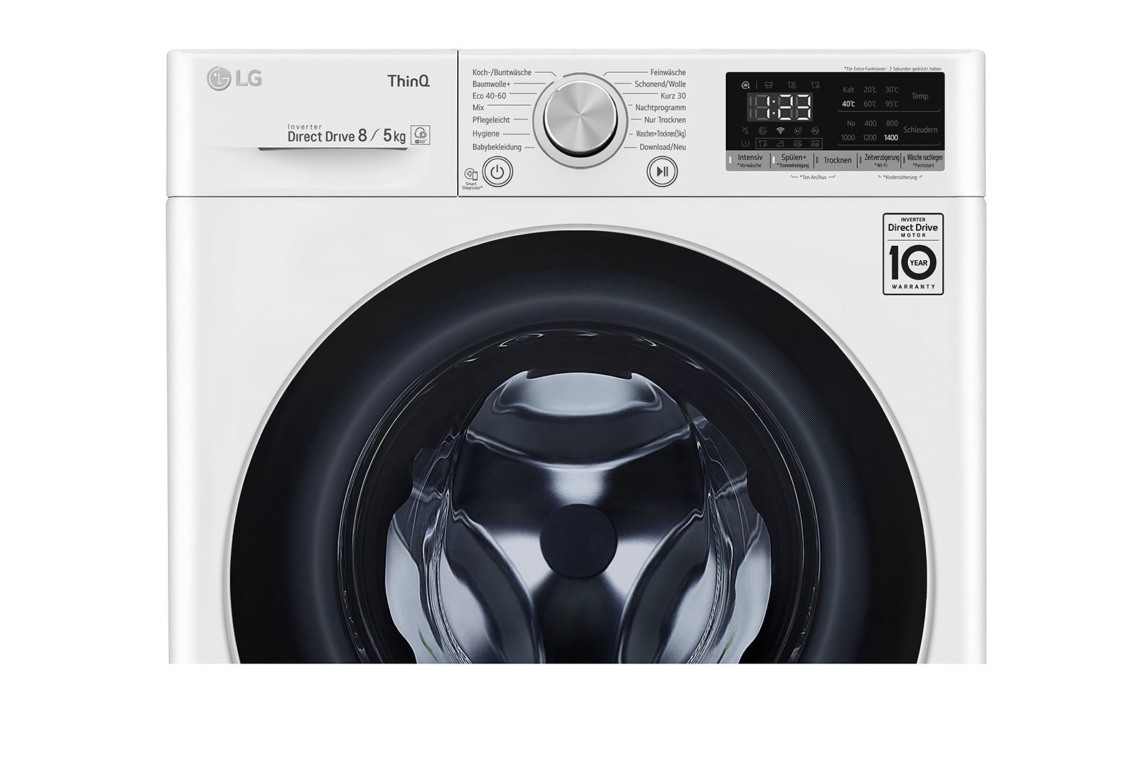 LG F14WD86TN1B washer dryer Built-in Front-load White – image 6