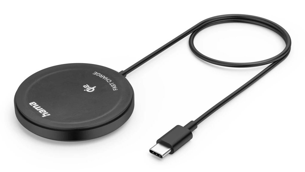 Hama 00201750 mobile device charger Smartphone Black USB Wireless charging Fast charging Indoor – image 4