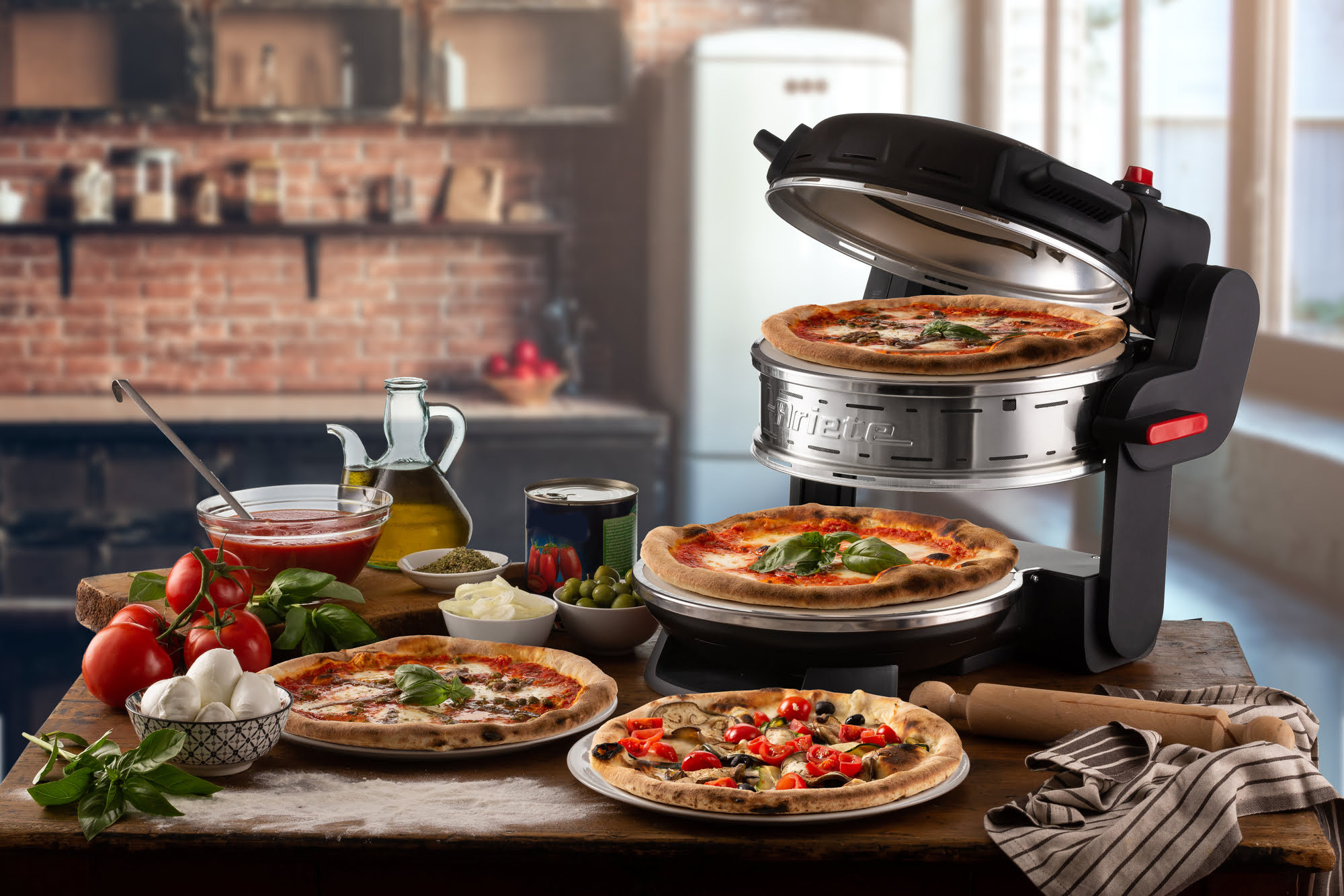 Ariete 927 Pizzeria , Double pizza oven, 2 pizzas in 4 minutes – image 4