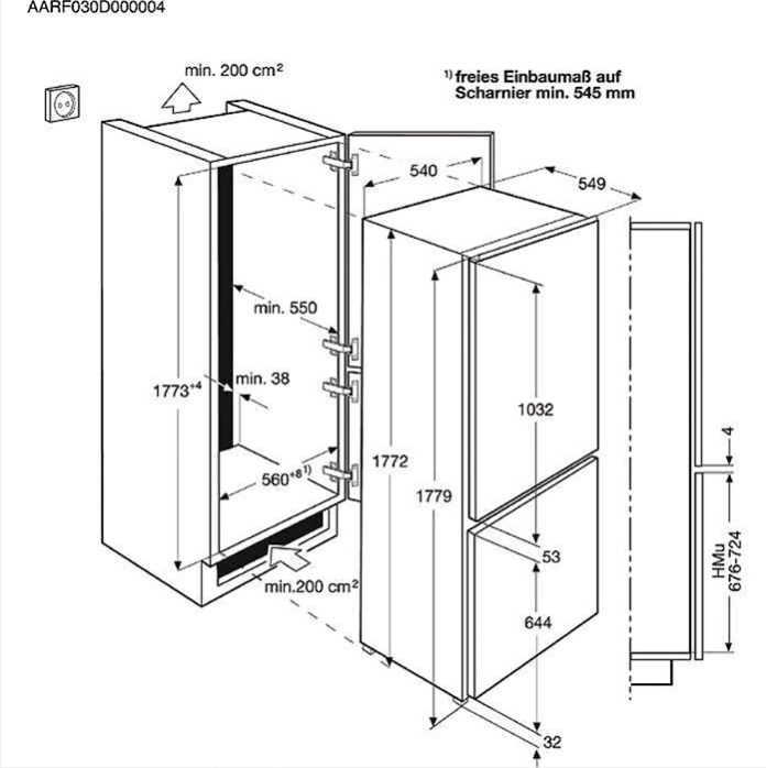 AEG SCE81821FS Built-in – image 2