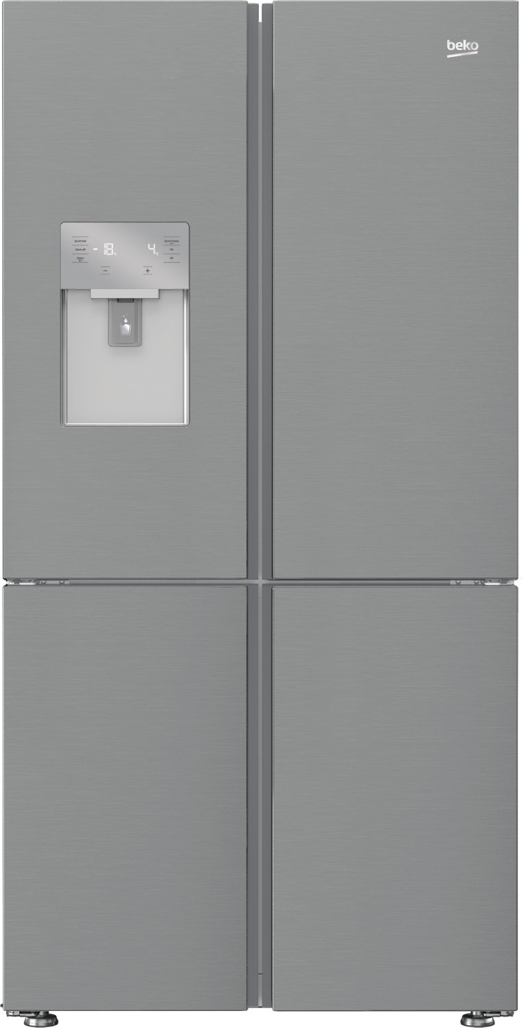 Beko GN1426230DZXPN side-by-side refrigerator Freestanding – image 1